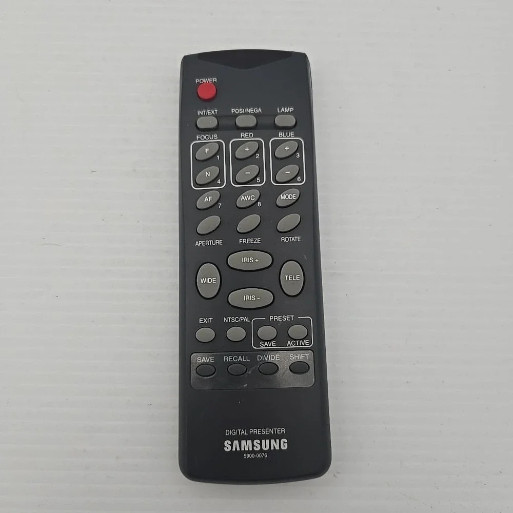 SAMSUNG 5900-0076 DIGITAL PRESENTER REMOTE‎ CONTROL ORIGINAL LNT2353H, LNT2354H